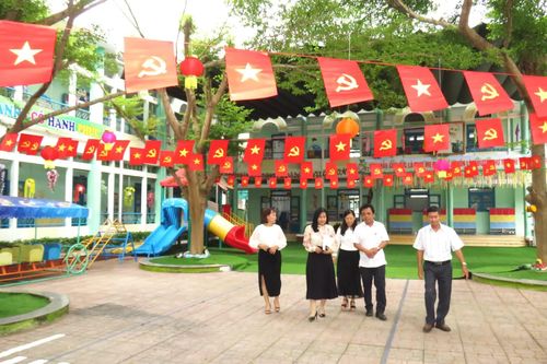 Xã Vạn Ninh kiểm tra công tác chuẩn bị năm học mới 2025 - 2026