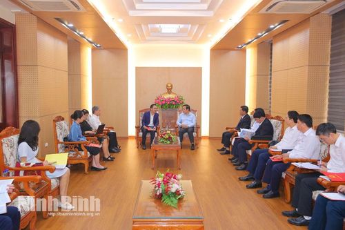 Đồng chí Chủ tịch UBND tỉnh Phạm Quang Ngọc tiếp và làm việc với Tập đoàn Địa ốc Cát Tường Group