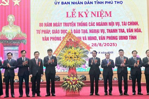 Phú Thọ: Kỷ niệm 80 năm truyền thống các ngành khối cơ quan Nhà nước