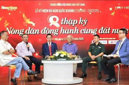 Tọa đàm '8 thập kỷ nông dân đồng hành cùng đất nước'