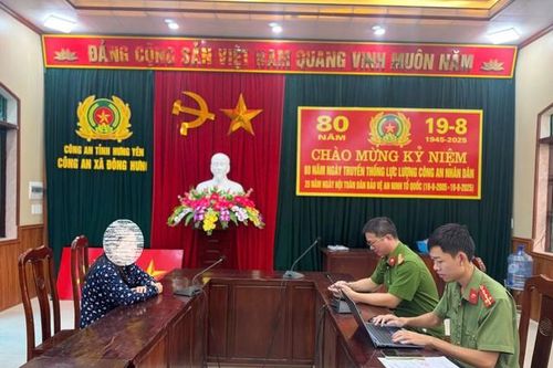 Chia sẻ video sai sự thật do tổ chức phản động đăng tải, người phụ nữ bị công an triệu tập