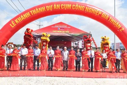 Đồng Tháp khánh thành Cụm công nghiệp Gia Thuận 2