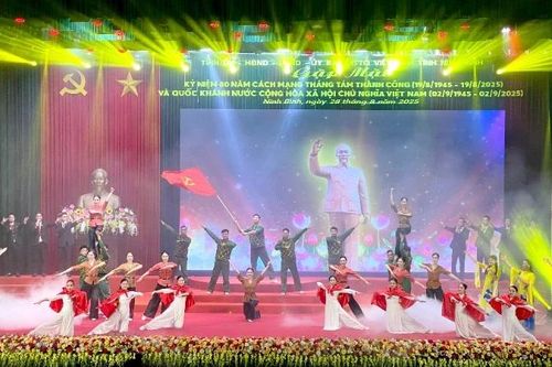 Ninh Bình kỷ niệm 80 năm Cách mạng Tháng Tám thành công và Quốc khánh 2/9