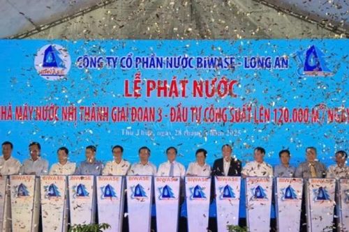 Nhân dân vùng hạ Tây Ninh không còn thiếu nước sinh hoạt trong mùa khô