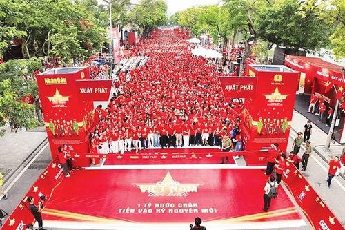 1 tỷ bước chân cùng Việt Nam tiến bước