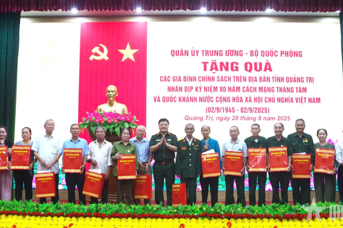 Quân ủy Trung ương, Bộ Quốc phòng tổ chức các hoạt động tri ân tại tỉnh Quảng Trị