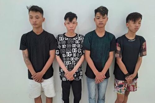 Công an TP Đà Nẵng bắt giam nhóm thanh thiếu niên mang hung khí tấn công người đi đường