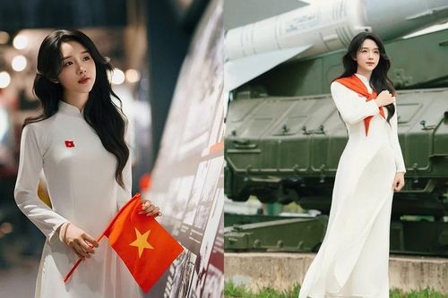 Nàng mẫu ảnh Gen Z gửi gắm tình yêu nước qua bộ ảnh chào mừng 80 năm Quốc khánh 2/9