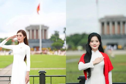Bạn trẻ nô nức chụp ảnh tại Lăng Bác trước thềm Đại lễ