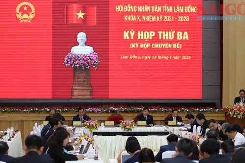 HĐND tỉnh Lâm Đồng họp kết hợp trực tuyến để thích ứng với tình hình mới