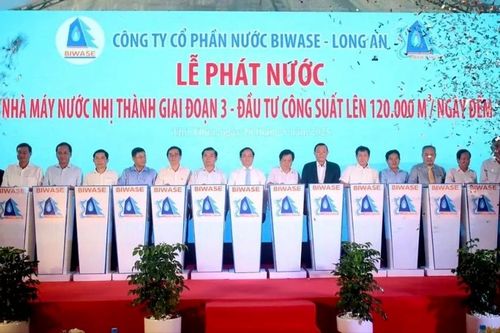 Người dân vùng hạ Tây Ninh không còn thiếu nước sinh hoạt vào mùa khô