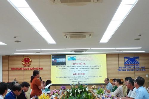Trường ĐH Cửu Long tăng cường hợp tác với đối tác Đài Loan về GD&ĐT