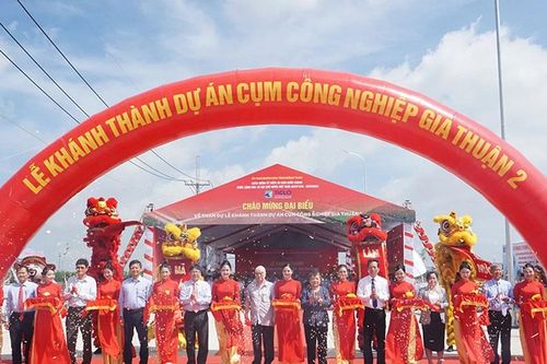 Đồng Tháp khánh thành Cụm công nghiệp 391 tỷ đồng