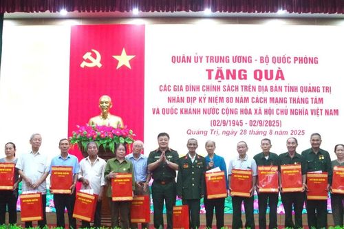 Quân ủy Trung ương - Bộ Quốc phòng tổ chức các hoạt động tri ân tại tỉnh Quảng Trị