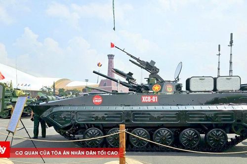 Xe chiến đấu bộ binh XCB-01, sản phẩm do Việt Nam tự nghiên cứu và chế tạo
