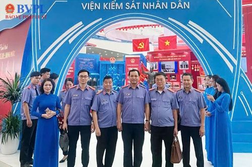 VKSND TP Hồ Chí Minh vinh dự là một trong những đơn vị đầu tiên của ngành Kiểm sát nhân dân dự Triển lãm