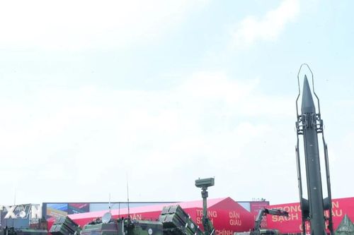 Dàn xe tăng hiện đại của QĐND Việt Nam tại Triển lãm thành tựu đất nước