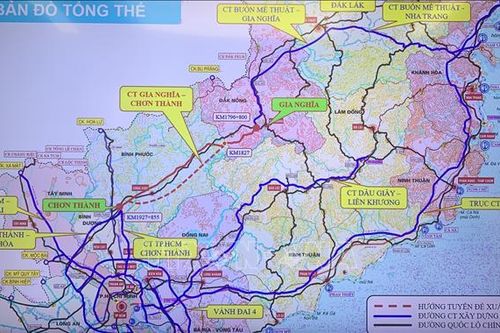 Chồng lấn quy hoạch khoáng sản làm chậm tiến độ cao tốc Gia Nghĩa - Chơn Thành