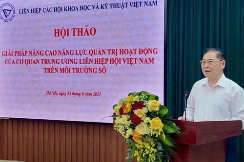 Chuyển đổi số nâng cao hiệu quả quản trị hệ thống Liên hiệp Hội