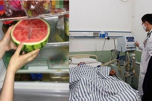 Người phụ nữ 38 tuổi nguy kịch, mất ý thức sau khi ăn dưa hấu để trong tủ lạnh
