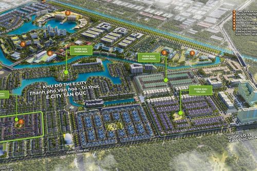E.City Tân Đức - Đô thị tiện ích toàn diện, An Khang khởi nguồn nhịp sống mới