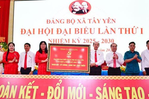 Nhiệm kỳ 2025 - 2030, Đảng bộ xã Tây Yên thống nhất 20 chỉ tiêu phát triển