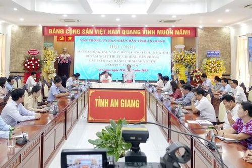 Văn phòng UBND tỉnh An Giang nâng cao chất lượng tham mưu, phục vụ