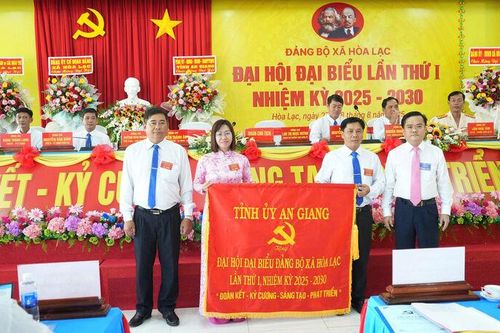 Đại hội đại biểu Đảng bộ xã Hòa Lạc nhiệm kỳ 2025 - 2030