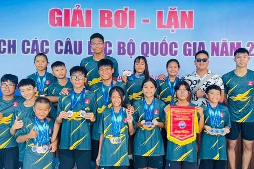 Gia Lai đoạt 30 huy chương tại Giải bơi - lặn vô địch các câu lạc bộ quốc gia năm 2025