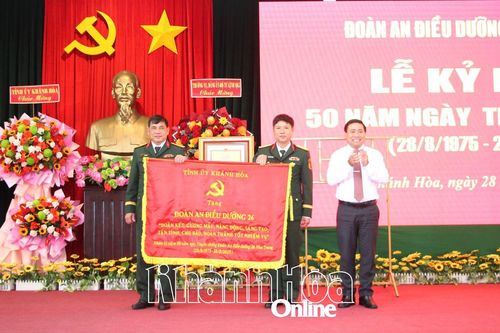 Đoàn An điều dưỡng 26 Nha Trang kỷ niệm 50 năm ngày truyền thống