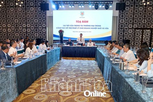 Tọa đàm vai trò của trọng tài thương mại trong hỗ trợ pháp lý cho doanh nghiệp