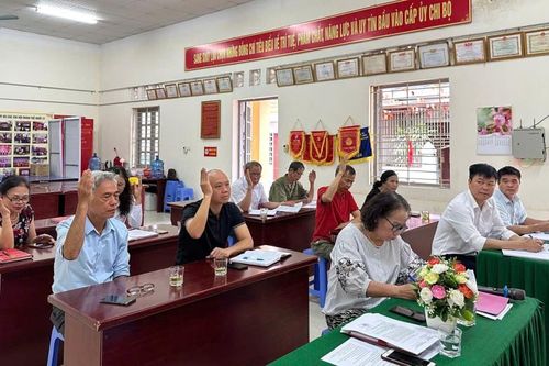 Dồn lực cho đại hội MTTQ xã