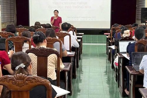 184 cán bộ quản lý, giáo viên cấp tiểu học được tập huấn chuyên môn hè 2025