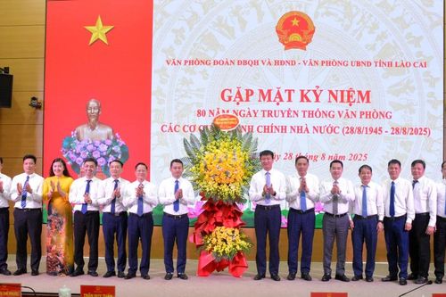 Gặp mặt Kỷ niệm 80 năm Ngày truyền thống Văn phòng các cơ quan hành chính Nhà nước (28/8/1945 - 28/8/2025)
