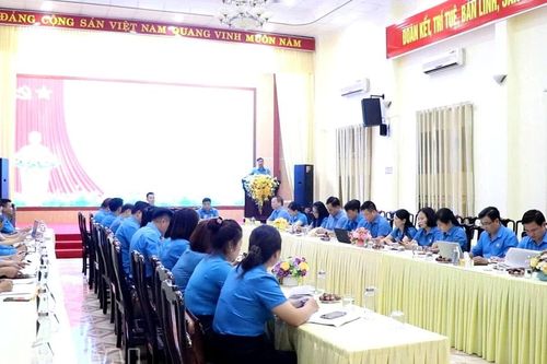 Lào Cai: Hội nghị đánh giá kết quả hoạt động của các cấp công đoàn sau hai tháng