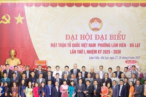 Phường Lâm Viên - Đà Lạt tổ chức thành công Đại hội điểm MTTQ Việt Nam cấp cơ sở