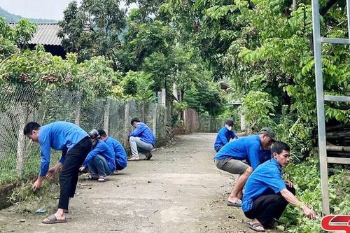Tuổi trẻ Mường Hung nhiều công trình, phần việc thiết thực