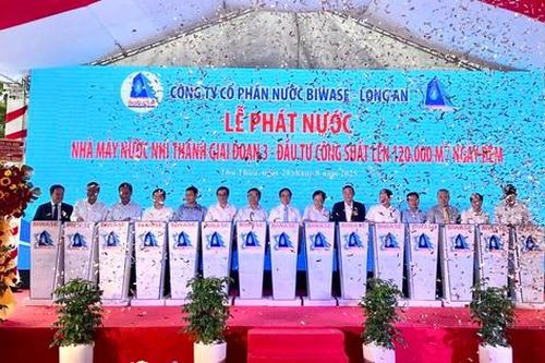 Tây Ninh đưa vào vận hành nhà máy nước 120.000m3/ngày đêm