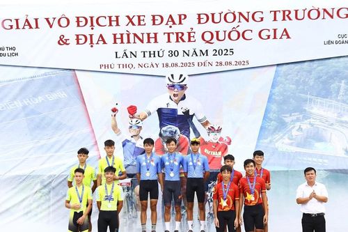 Bế mạc, trao giải Giải đua xe đạp đường trường và địa hình trẻ quốc gia lần thứ 30
