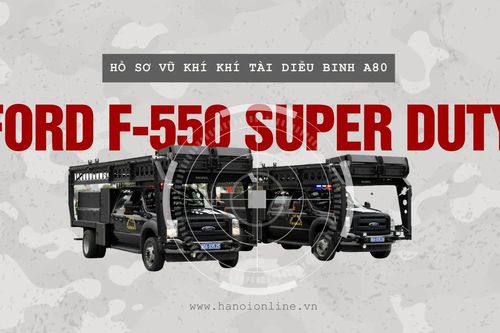 Diễu binh A80: Ford F-550 'cánh tay thép' của lực lượng CSCĐ