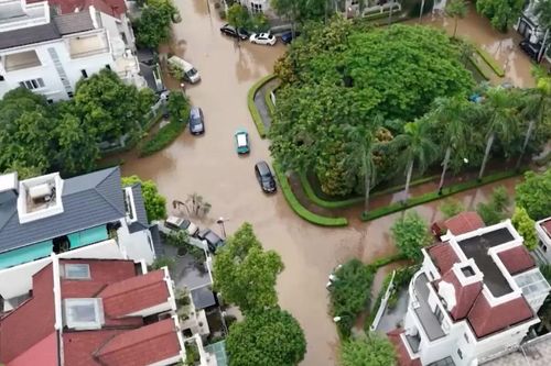Cư dân nhiều khu đô thị khổ sở bởi ngập úng
