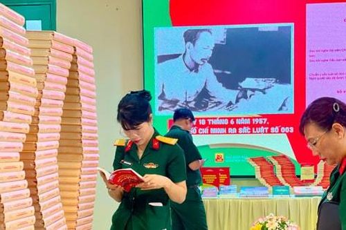 Nhà Xuất bản Quân đội nhân dân ra mắt bộ sách kỷ niệm 80 năm Quốc khánh 2-9