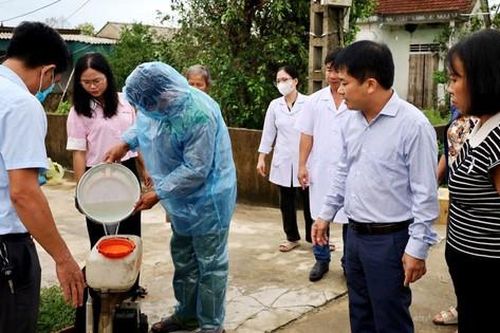 Hà Tĩnh chủ động phòng chống dịch bệnh sau mưa bão