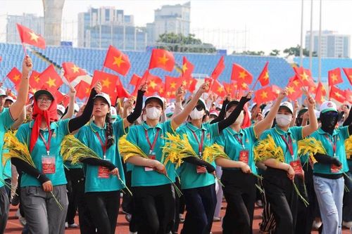 Sắc màu đại đoàn kết hướng về ngày đại lễ
