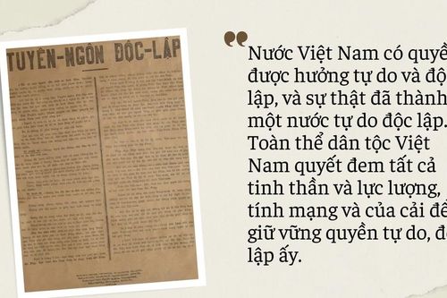 Ngày 29/8/1945, Chủ tịch Hồ Chí Minh trao đổi với A. Patti về dự thảo bản 'Tuyên ngôn Độc lập'