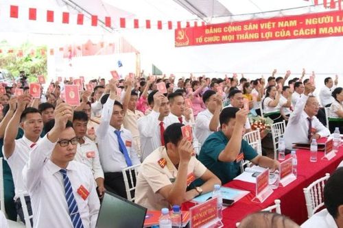 Lai Châu hoàn thành 100% đại hội các đảng bộ trực thuộc