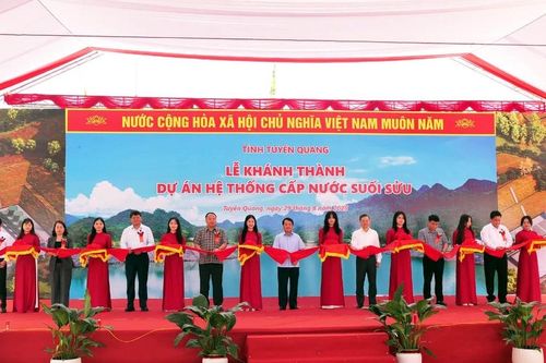 Tuyên Quang khánh thành các công trình kỷ niệm 80 năm Quốc khánh 2/9