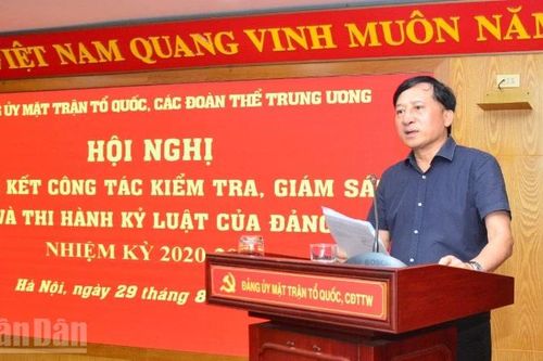 Gắn công tác kiểm tra, giám sát với cảnh báo, phòng ngừa vi phạm từ sớm, từ xa