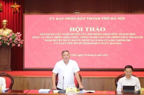 Hà Nội xây dựng 6 nghị quyết tạo đột phá phát triển khoa học, công nghệ và đổi mới sáng tạo