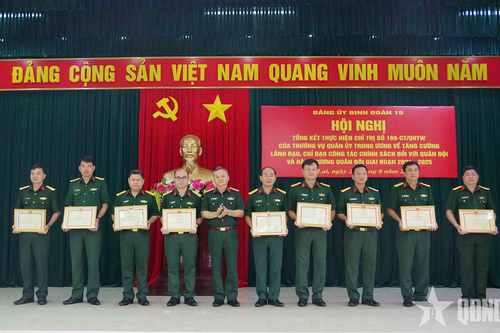 Binh đoàn 15: Thực hiện tốt công tác chính sách đối với Quân đội và hậu phương Quân đội